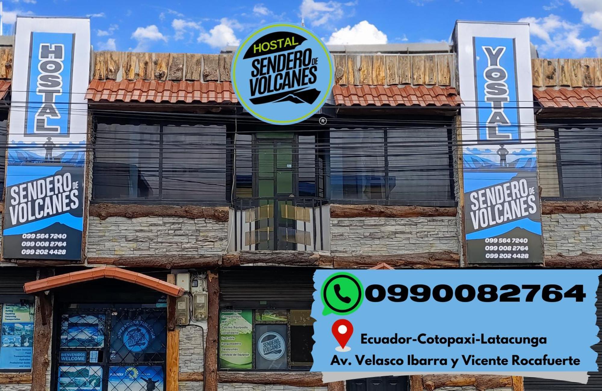 Hostal Sendero De Volcanes لاتاكونغا المظهر الخارجي الصورة